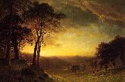 Sacramento River Valley Albert Bierstadt